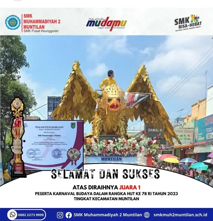 Juara 1 peserta karnaval