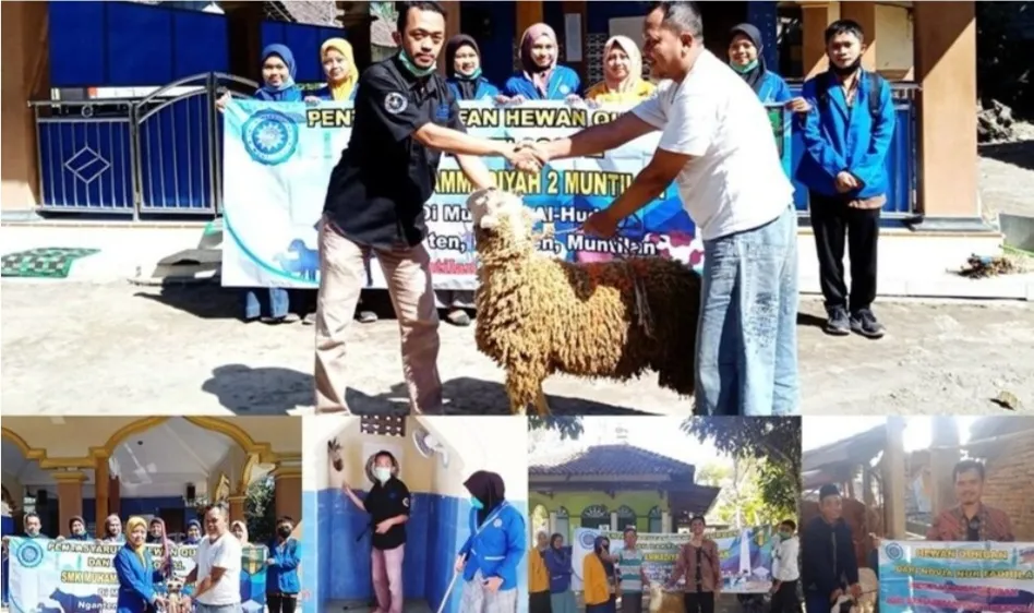 Berbagi lewat idul adha